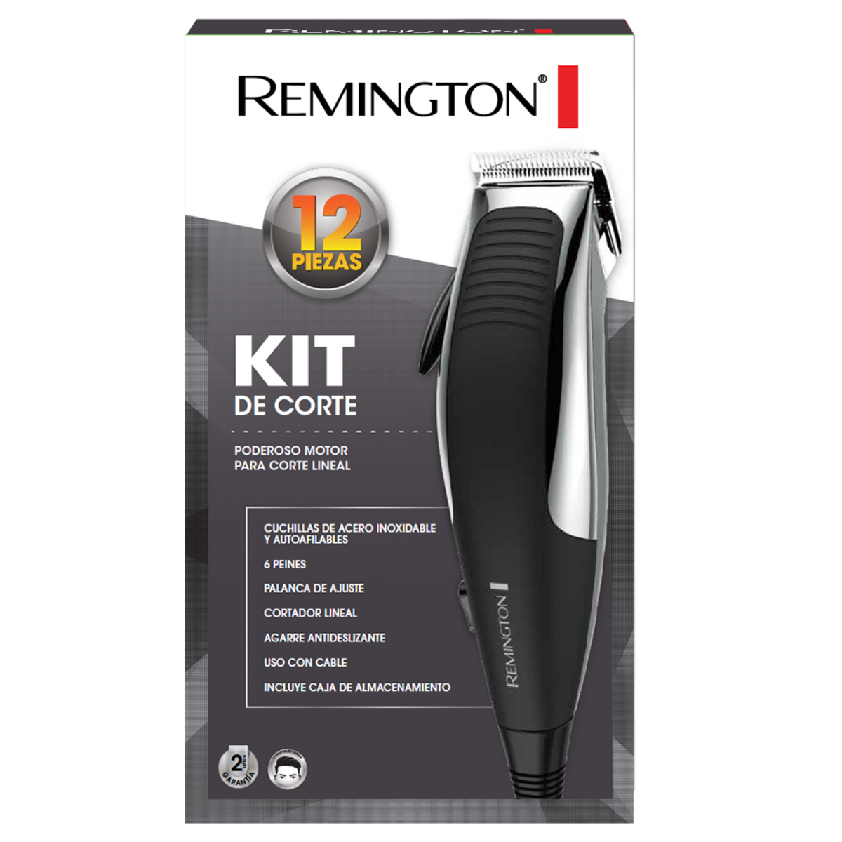 Foto 5 pulgar | Cortador De Cabello Remington Hc1080-mb06-f De 12 Piezas