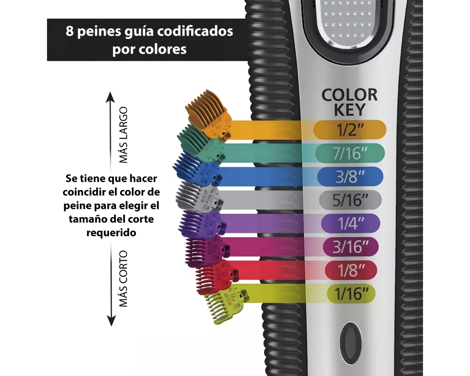 Foto 7 pulgar | Combo Wahl Pro Deluxe Maquinas para Barba Bigote Nariz Oídos