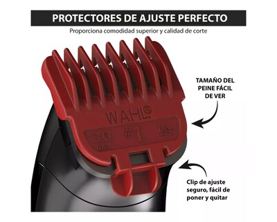 Foto 8 | Combo Wahl Pro Deluxe Maquinas para Barba Bigote Nariz Oídos