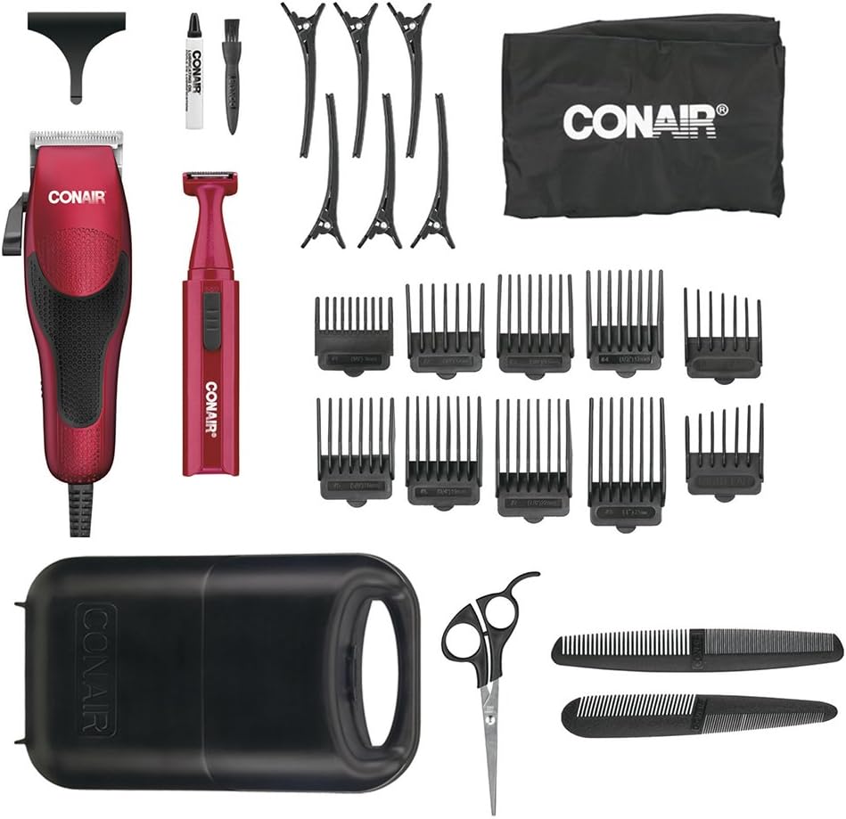 Set de Peluquería Conair HCT242WRVES de 27 Piezas Rojo -  Venta internacional