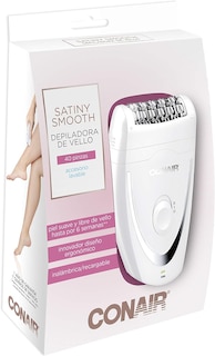 Foto 3 | Depiladora Conair E2es Recargable Inalámbrica Para Uso En Seco, 2 Velocidades Blanca