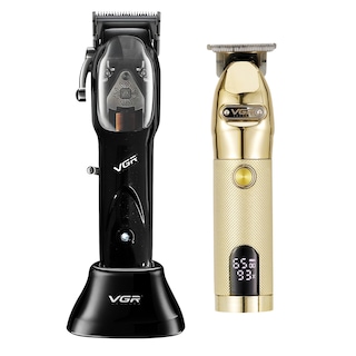 Foto 1 | Máquina para Cortar Cabello Pelo Combo VGR Clipper Trimmer