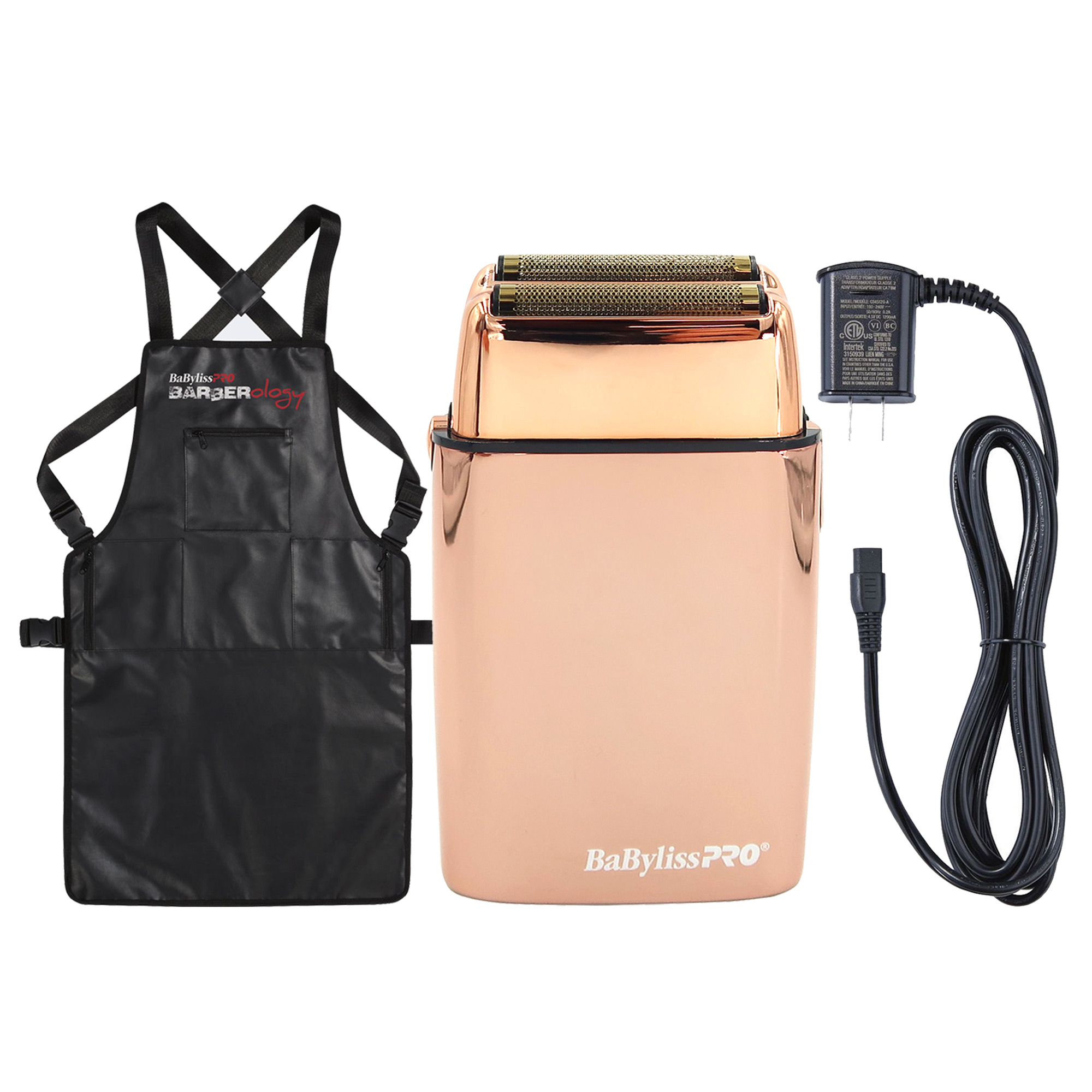 Foto 2 pulgar | Shaver Babyliss Pro Double Foil Fxfs2rg Con Cargador Y Delantal - Venta Internacional.
