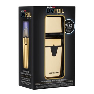 Foto 3 | Lámina Doble Desinfectante Uv Shaver Babylisspro Gold - Venta Internacional.