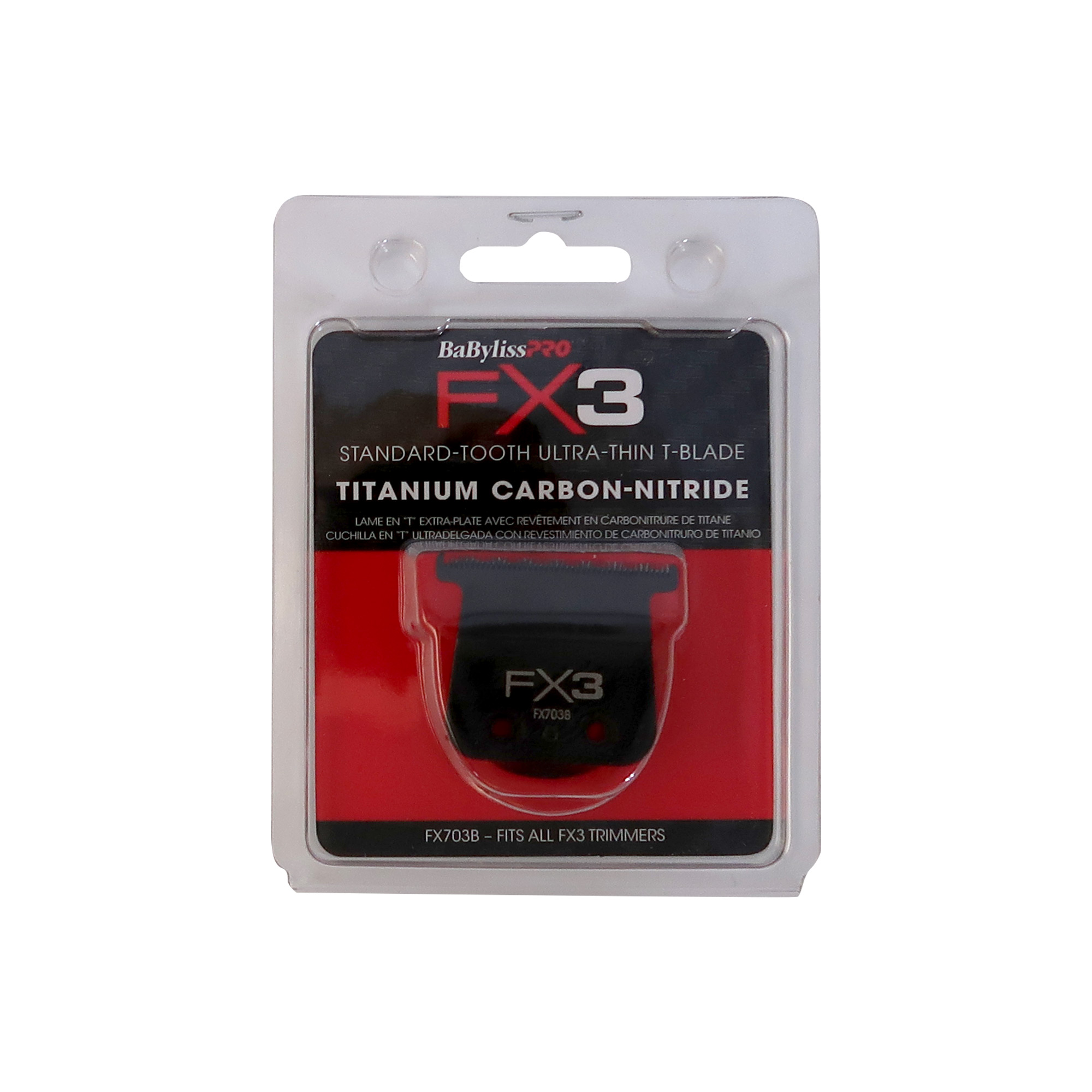 Foto 3 | Cuchilla En T De Repuesto Babyliss Pro Fx3 Titanium #fx703b X3 - Venta Internacional.
