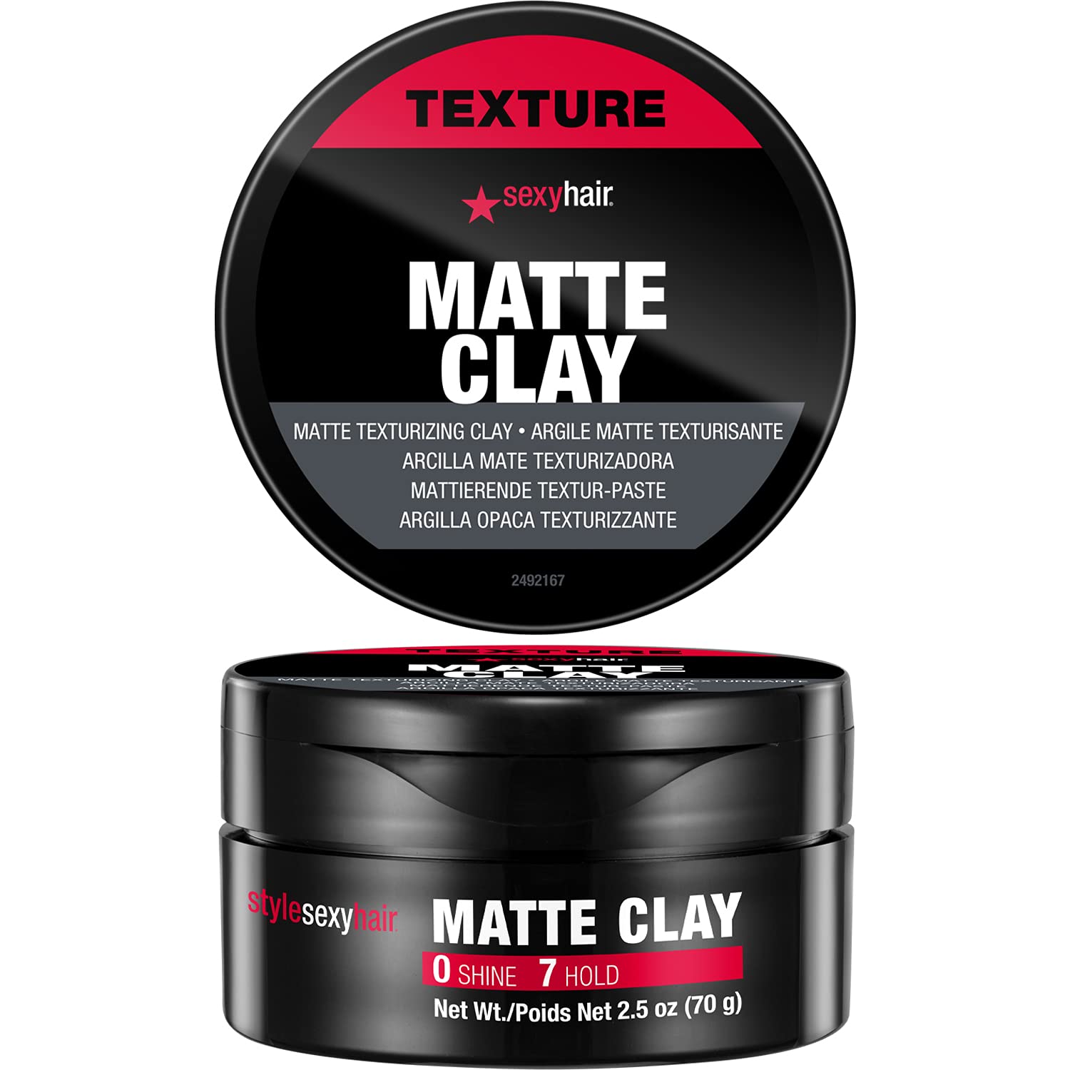 Arcilla Para Peinar Sexyhair Style, Arcilla Mate, 50 Ml - Venta Internacional.