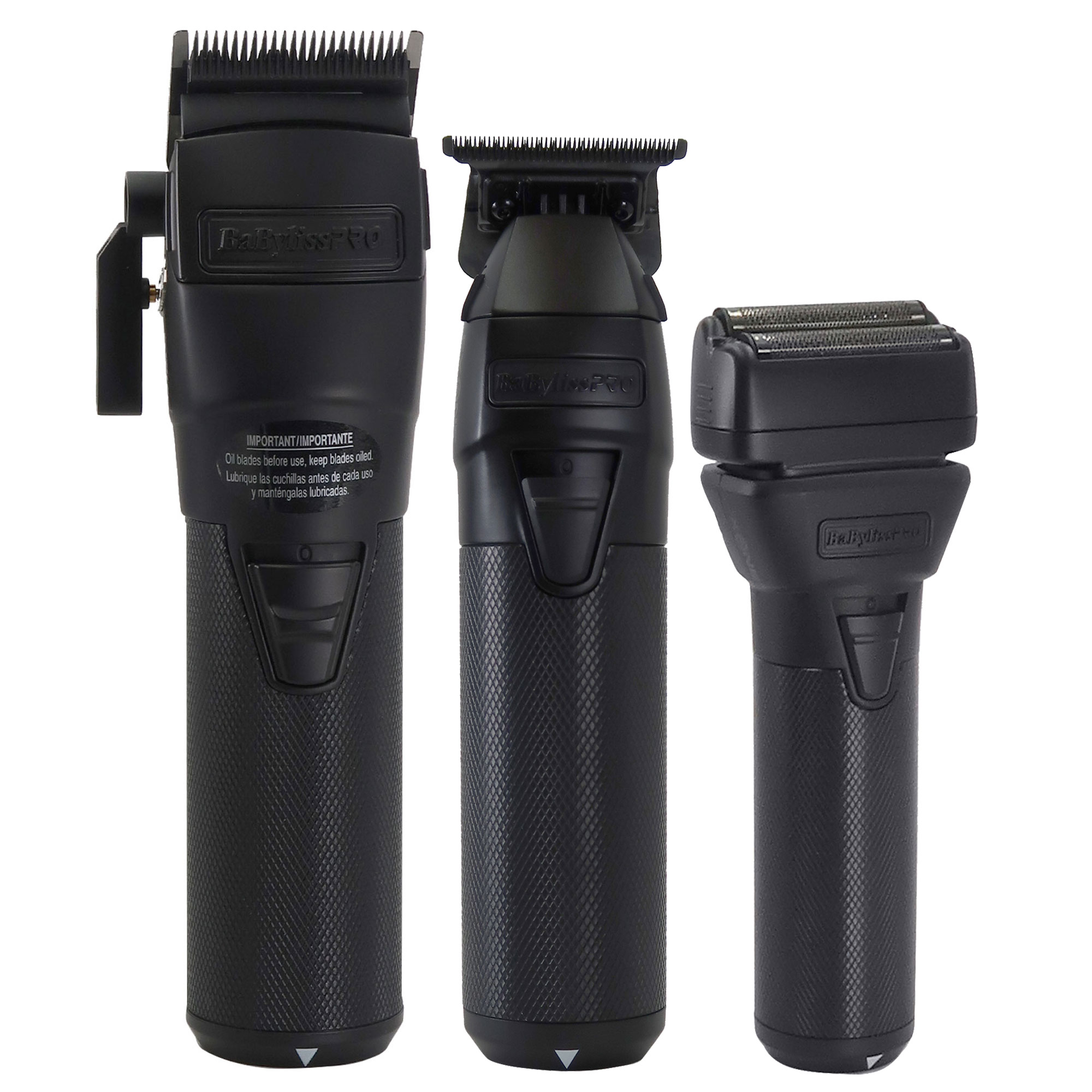 Kit Babyliss Pro Fxone Blackfx Recortadora, Cortapelos Y Afeitadora - Venta Internacional.