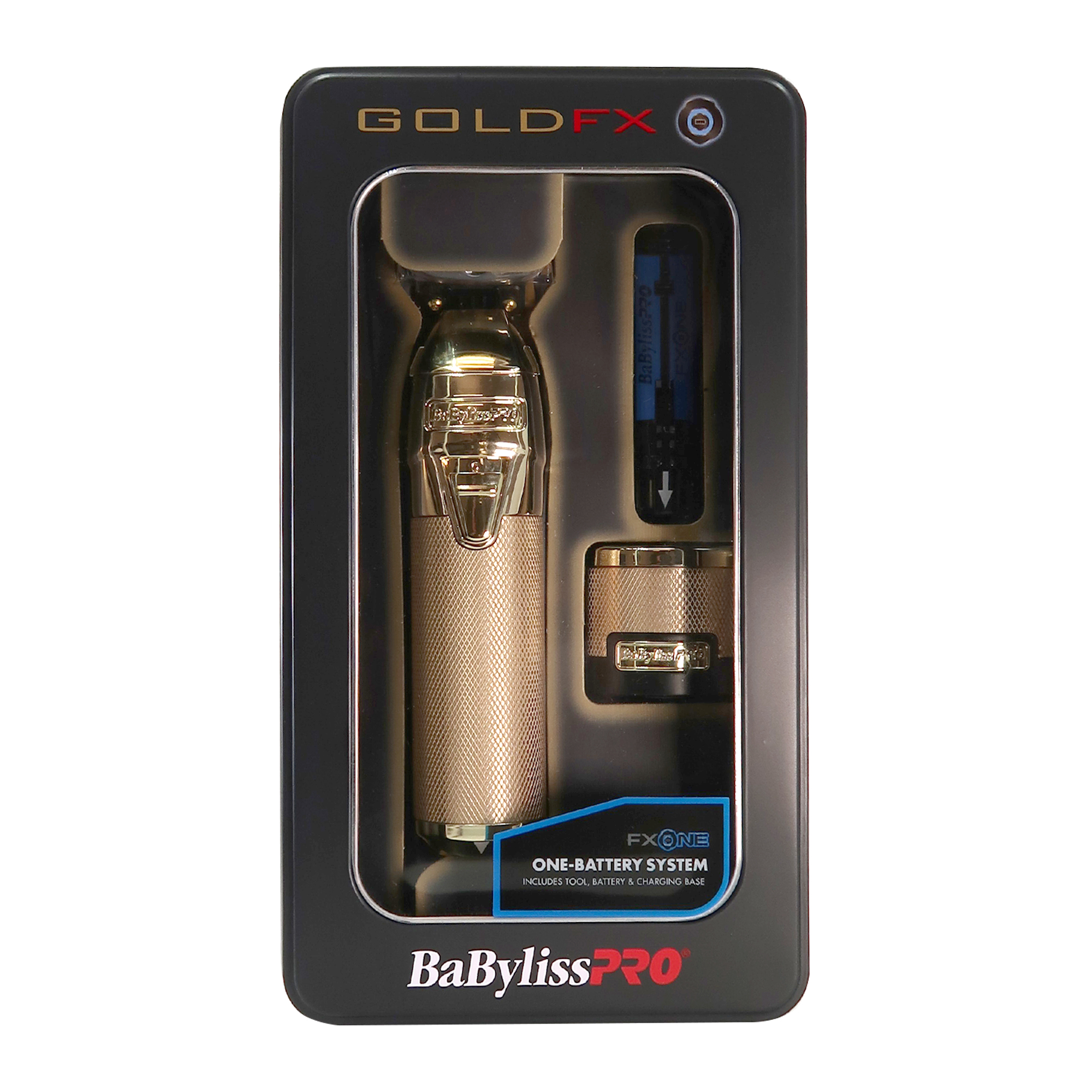 Foto 4 pulgar | Delantal Trimmer Babyliss Pro Fxone Goldfx #fx799g + Peine - Venta Internacional.