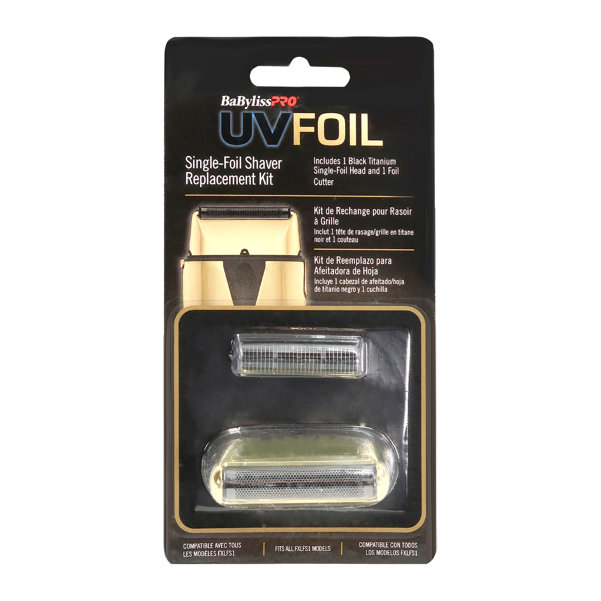 Foto 3 pulgar | Kit de Repuesto para Afeitadora Babyliss Uvfoil Single-foil 5 Piezas - Venta Internacional