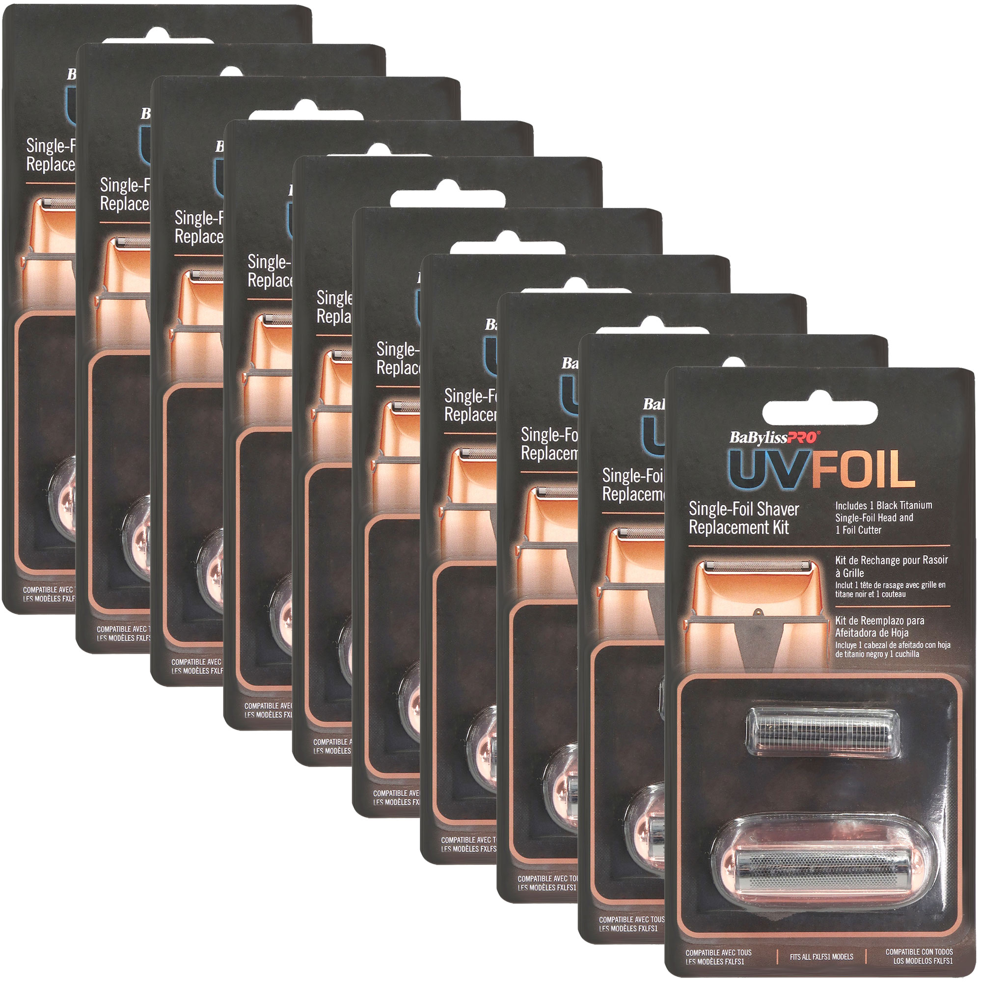 Foto 2 pulgar | Kit De Repuesto Para Afeitadora Babyliss Uvfoil Singlefoil 10x - Venta Internacional.