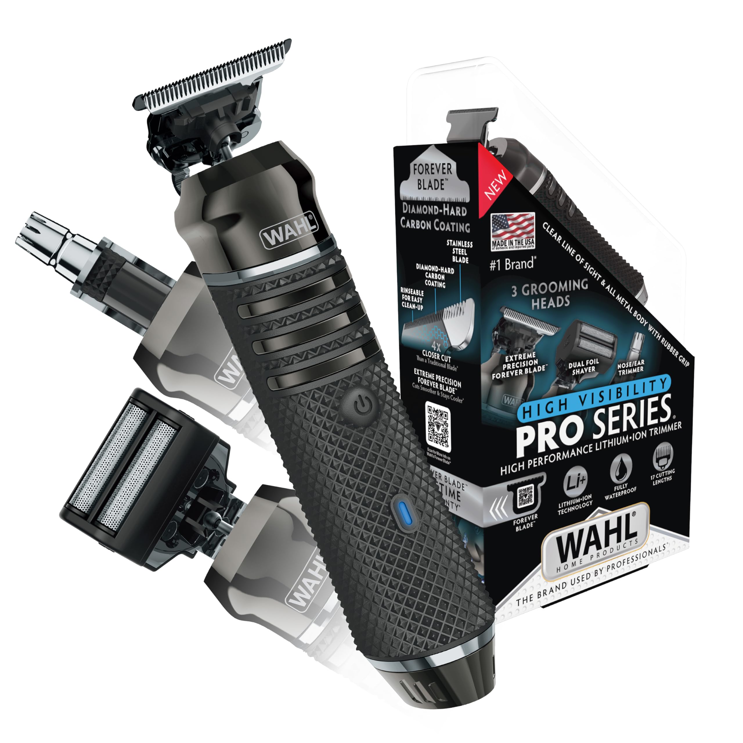 Recortadora De Barba Wahl Usa Pro Series De Alta Visibilidad 3023437 - Venta Internacional.