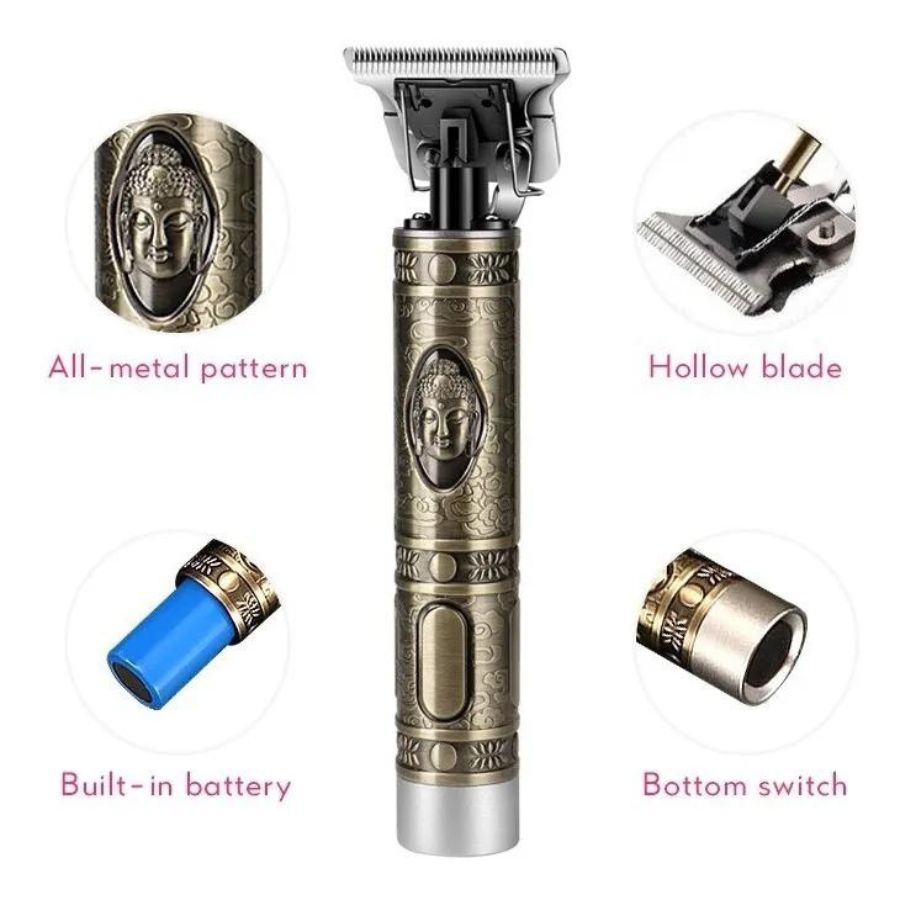 Foto 2 | Máquina Recortadora De Pelo Para Barba Recargable, Afeitadora Para Hombre - Venta Internacional.