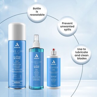 Foto 3 | Blade Oil Andis For Grooming Clipper, 118 Ml (paquete De 2) - Venta Internacional.