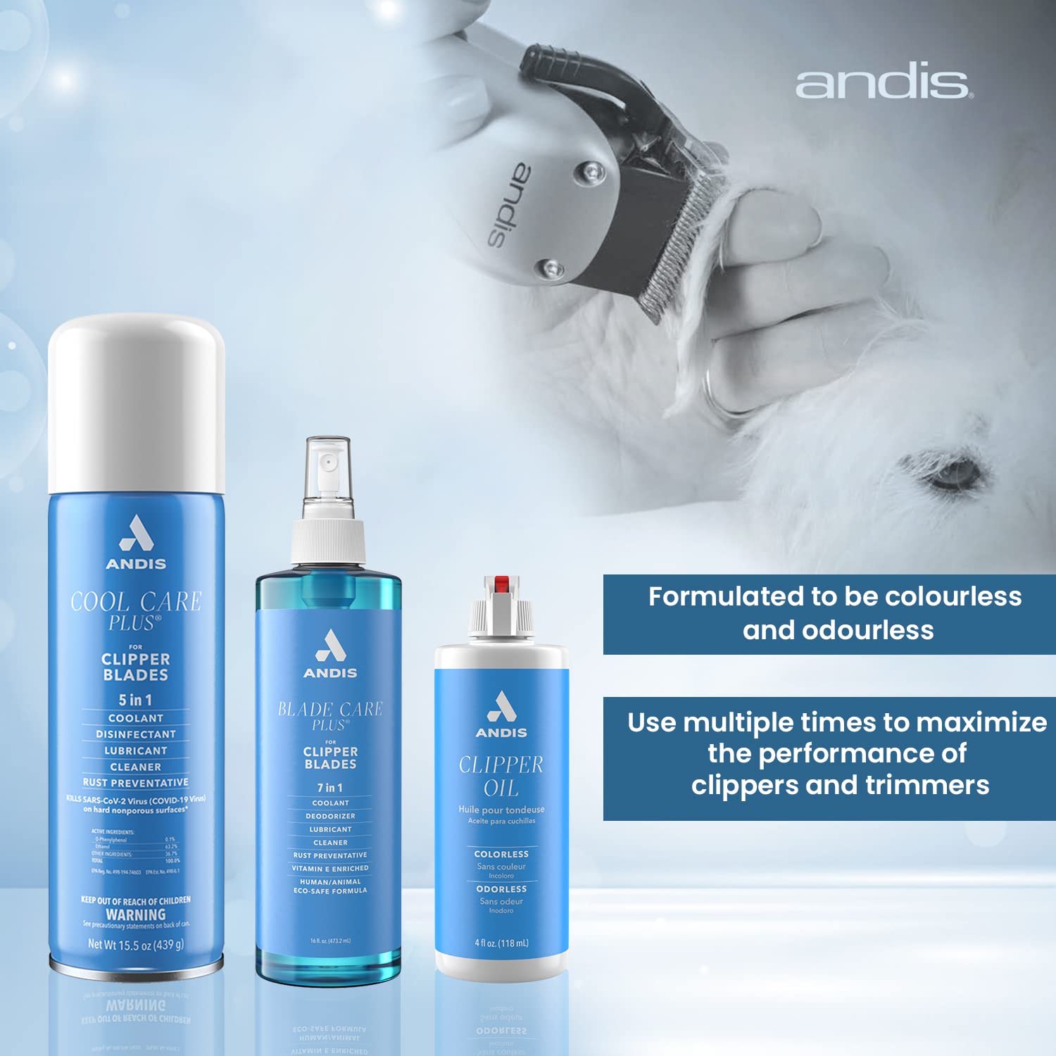 Foto 6 pulgar | Blade Oil Andis For Grooming Clipper, 118 Ml (paquete De 2) - Venta Internacional.