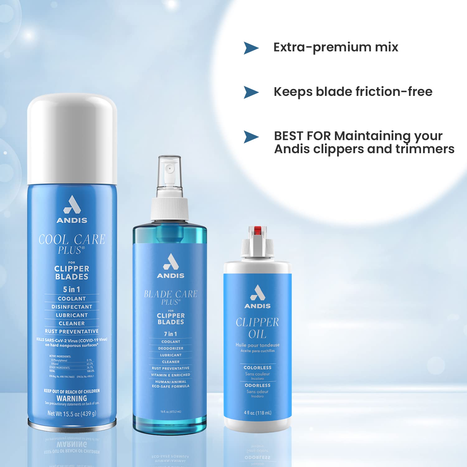 Foto 7 pulgar | Blade Oil Andis For Grooming Clipper, 118 Ml (paquete De 2) - Venta Internacional.
