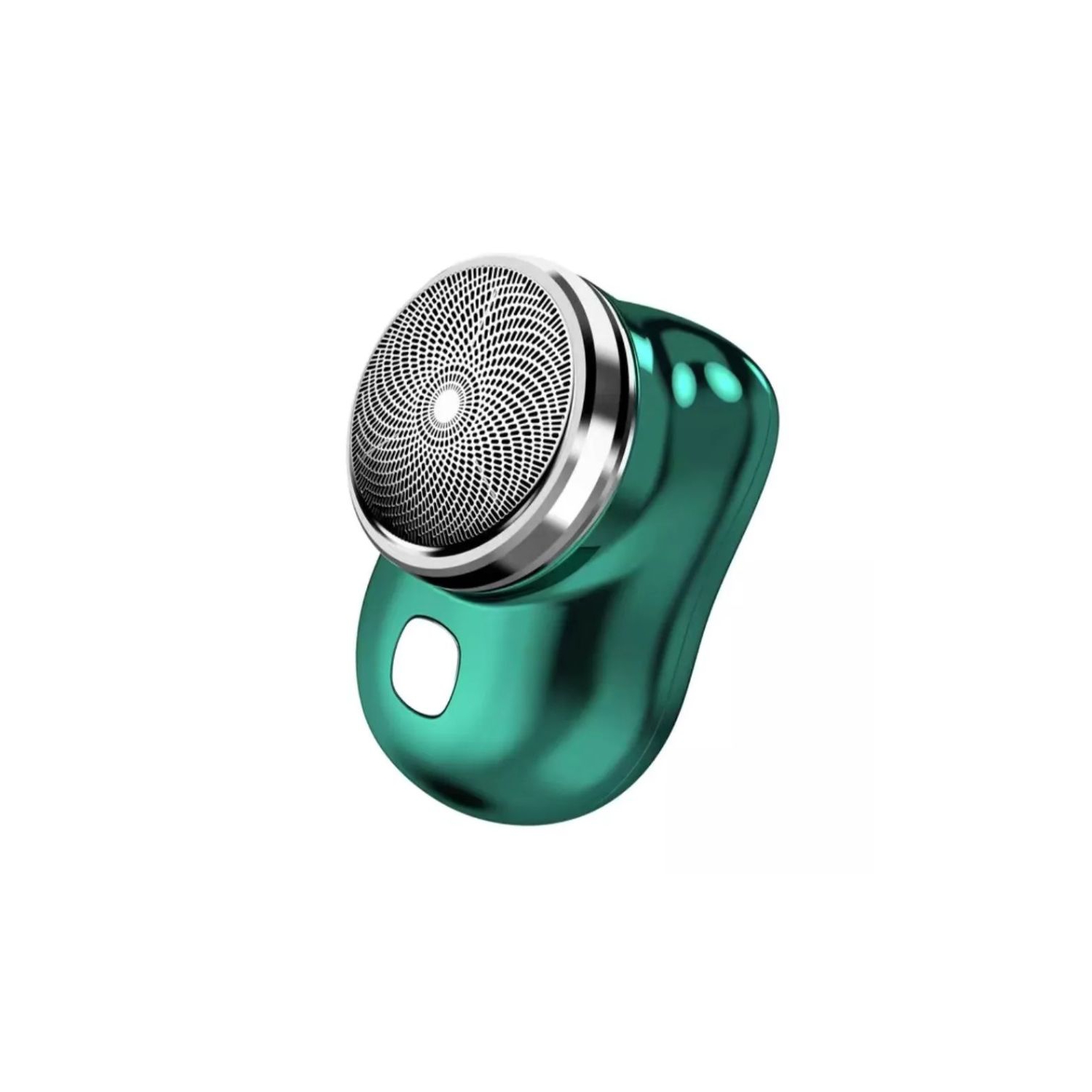 Minirecortadora Portátil Para Barba Para Hombre, Con Recarga Usb, Color Verde - Venta Internacional.