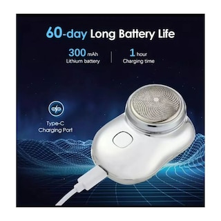 Foto 2 | Minirecortadora Portátil Para Barba Para Hombre, Con Recarga Usb, Color Verde - Venta Internacional.