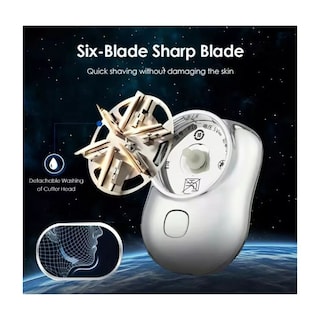 Foto 3 | Minirecortadora Portátil Para Barba Para Hombre, Con Recarga Usb, Color Verde - Venta Internacional.