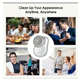 Foto 5 | Minirecortadora Portátil Para Barba Para Hombre, Con Recarga Usb, Color Verde - Venta Internacional.