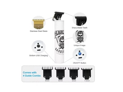Foto 3 | Cortador De Pelo Para Barba Y Pelo D9t9 Con 4 Accesorios - Venta Internacional.