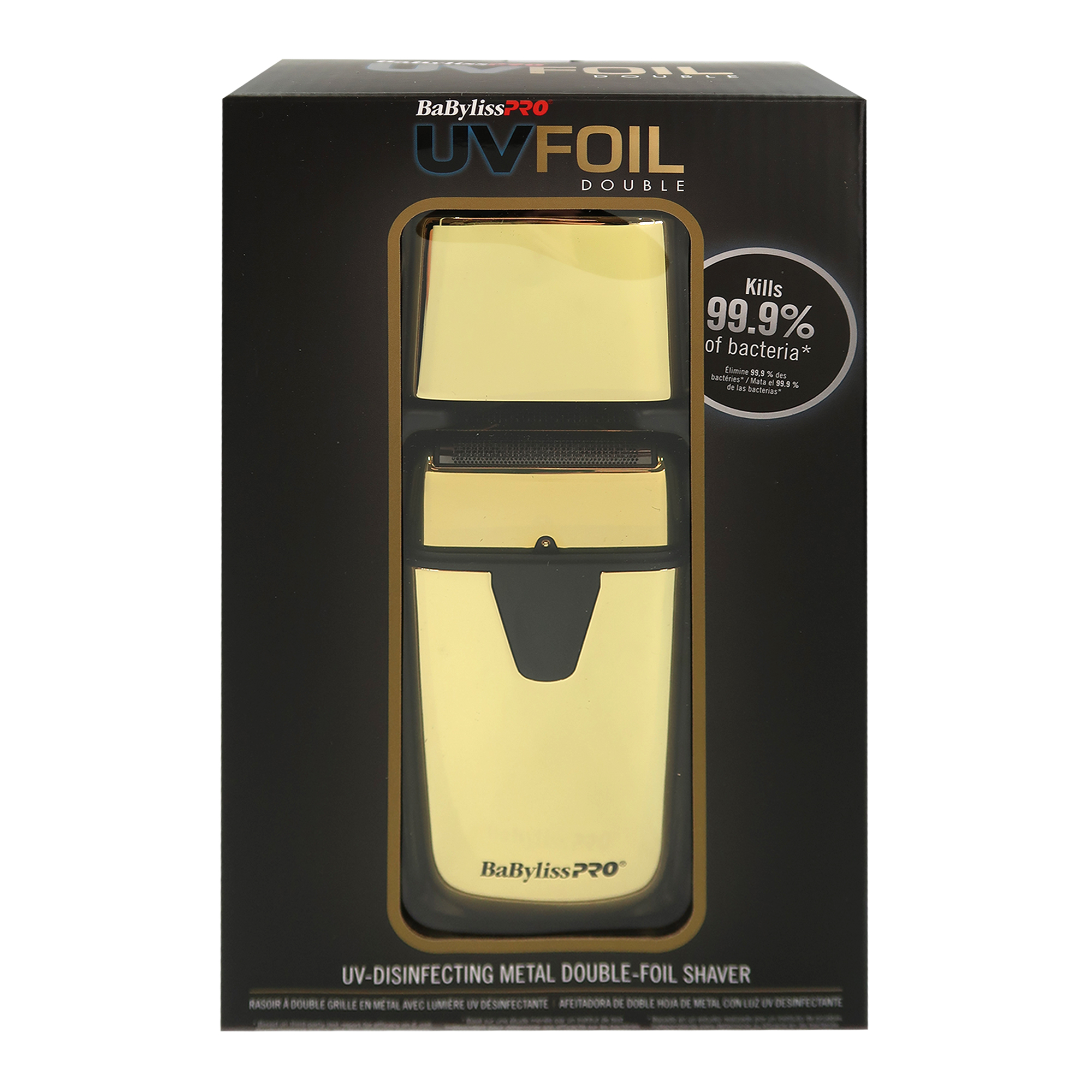 Foto 4 pulgar | Kit De Repuesto Shaver Babyliss Pro Double Foil +, Color Dorado - Venta Internacional.