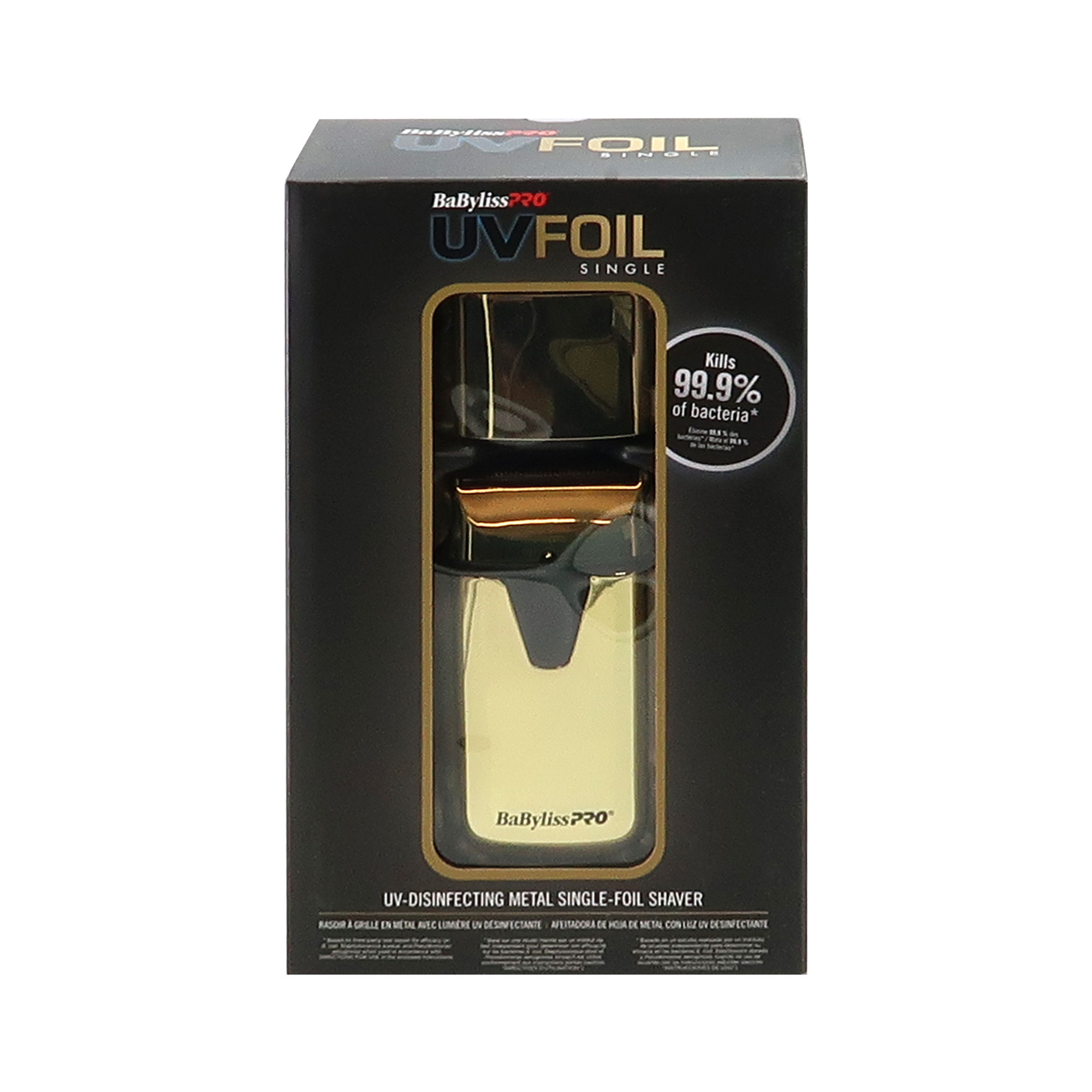 Foto 6 pulgar | Afeitadora Y Recortadora De Lámina Única Con Desinfección Uv Babyliss - Venta Internacional.