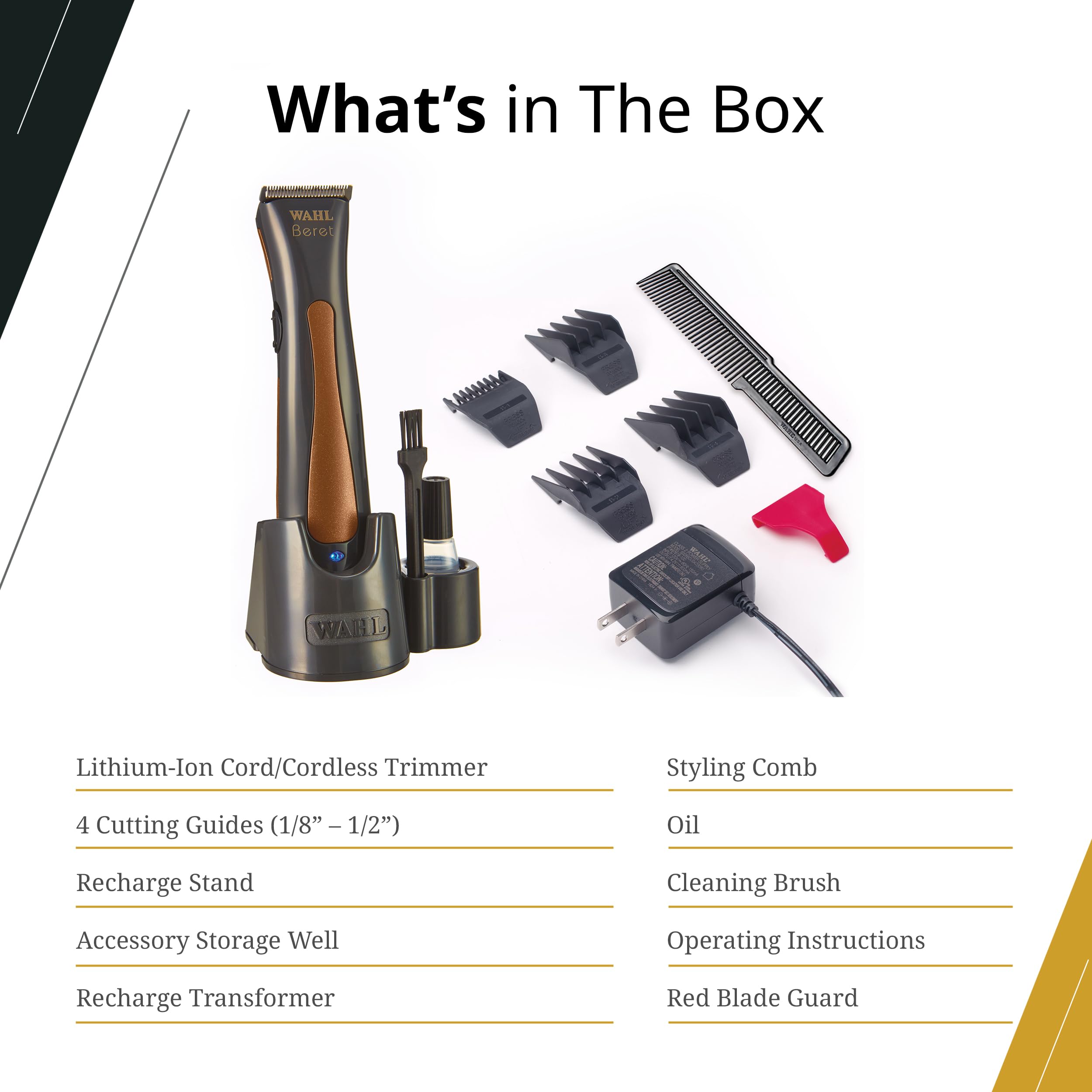 Foto 5 | Boina Trimmer Wahl Professional Con Cable/inalámbrica De Iones De Litio - Venta Internacional.