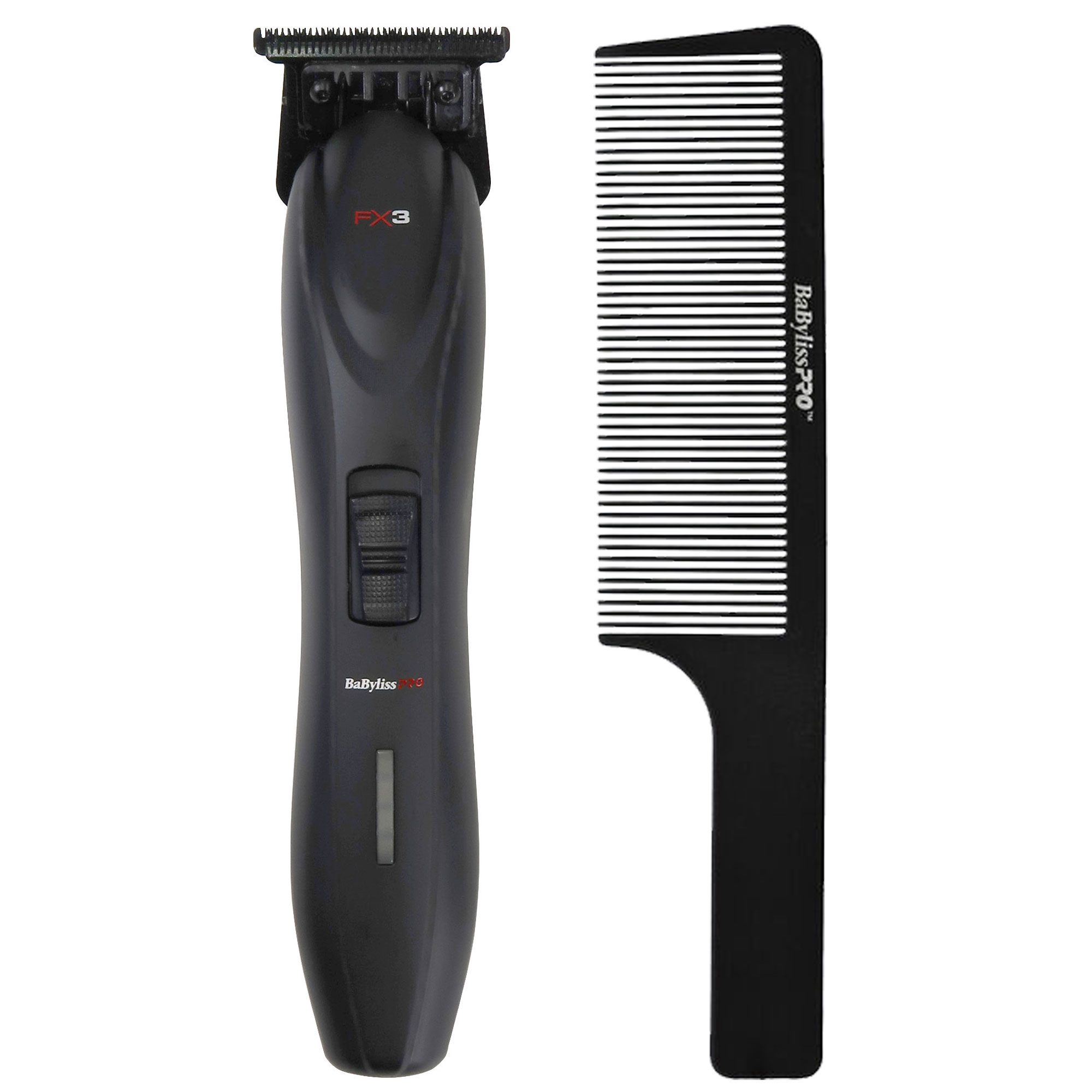 Foto 2 pulgar | Recortadora Babyliss Pro Fx3 De Alta Torsión Negra #fxx3tb Con Peine - Venta Internacional.