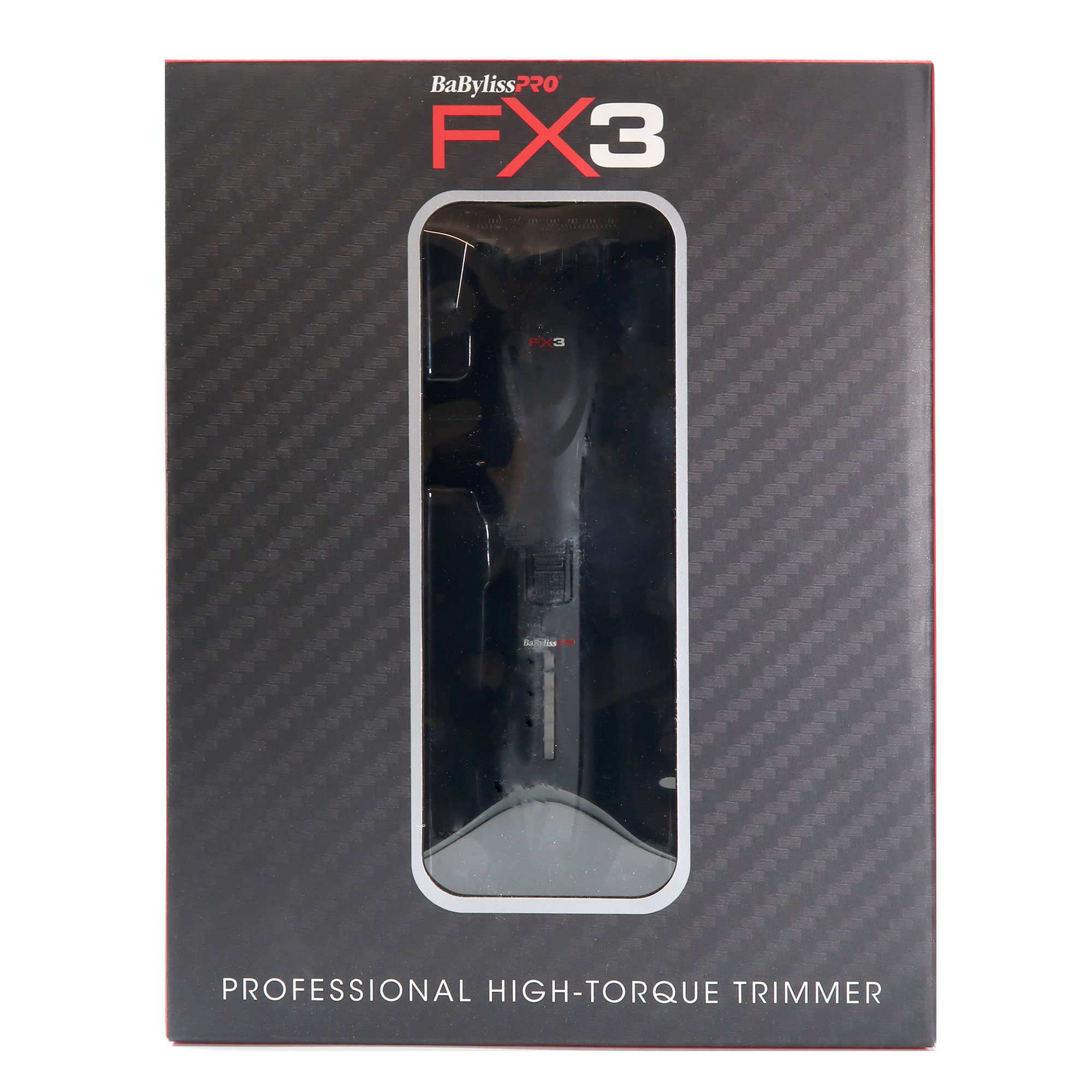 Foto 4 pulgar | Recortadora Babyliss Pro Fx3 De Alta Torsión Negra #fxx3tb Con Peine - Venta Internacional.