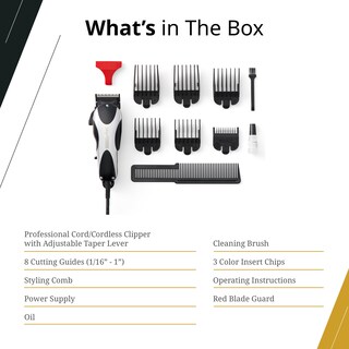 Foto 5 | Cortadora de Cabello Wahl Professional Sterling con 4 Cordones - Venta Internacional