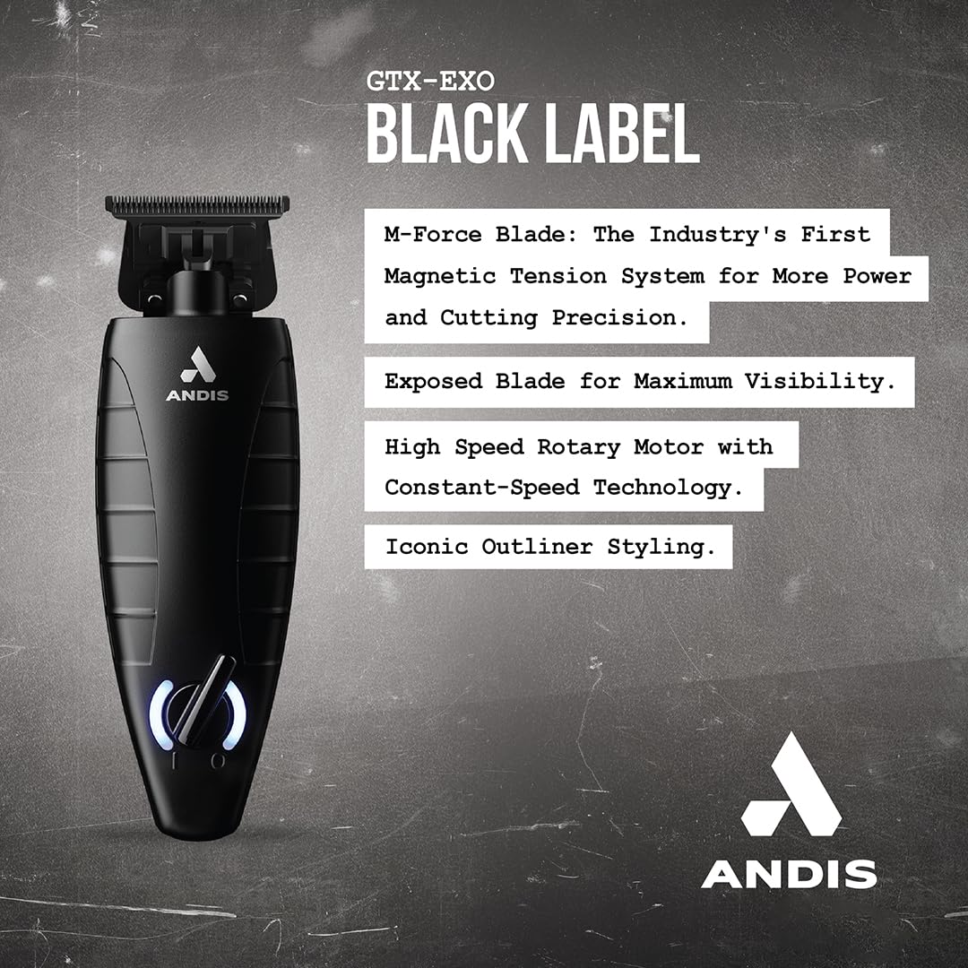 Foto 4 pulgar | Recortadora Eléctrica Para Barba Y Cabello Andis Gtx-exo Black Label - Venta Internacional.