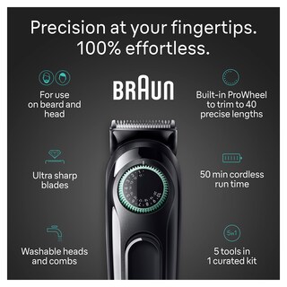 Foto 3 | Kit Trimmer Braun All-in-one Style Series 3 3450 Para Hombre - Venta Internacional.