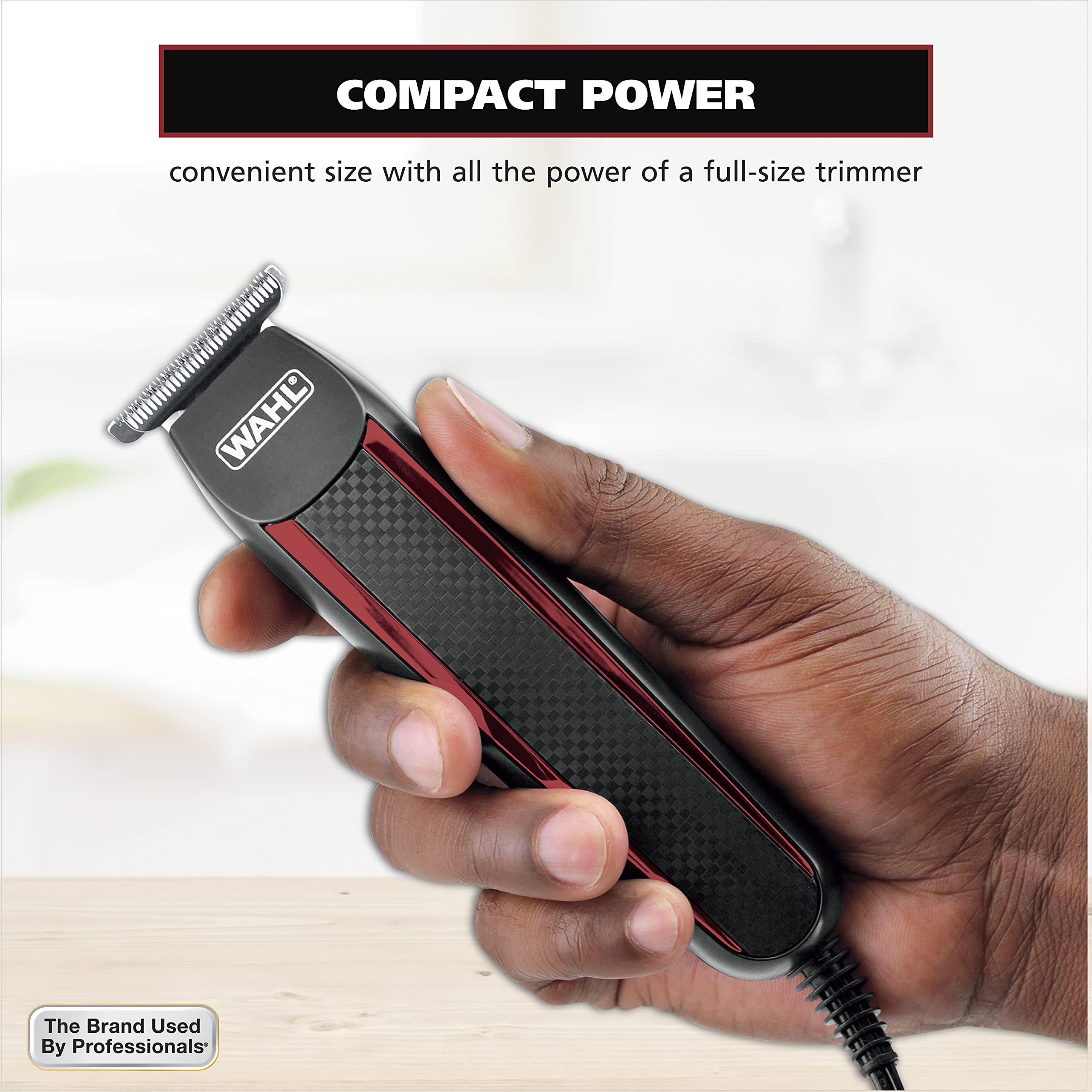 Foto 4 pulgar | Recortadora De Barba Wahl Edge Pro Bump Free Con Cable Para Hombre 9686-300 - Venta Internacional.