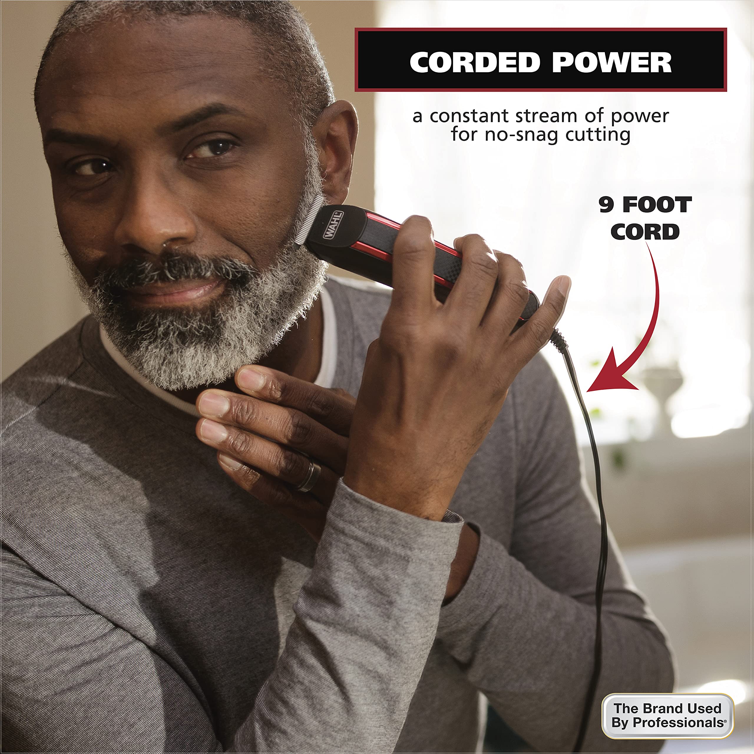 Foto 5 pulgar | Recortadora De Barba Wahl Edge Pro Bump Free Con Cable Para Hombre 9686-300 - Venta Internacional.