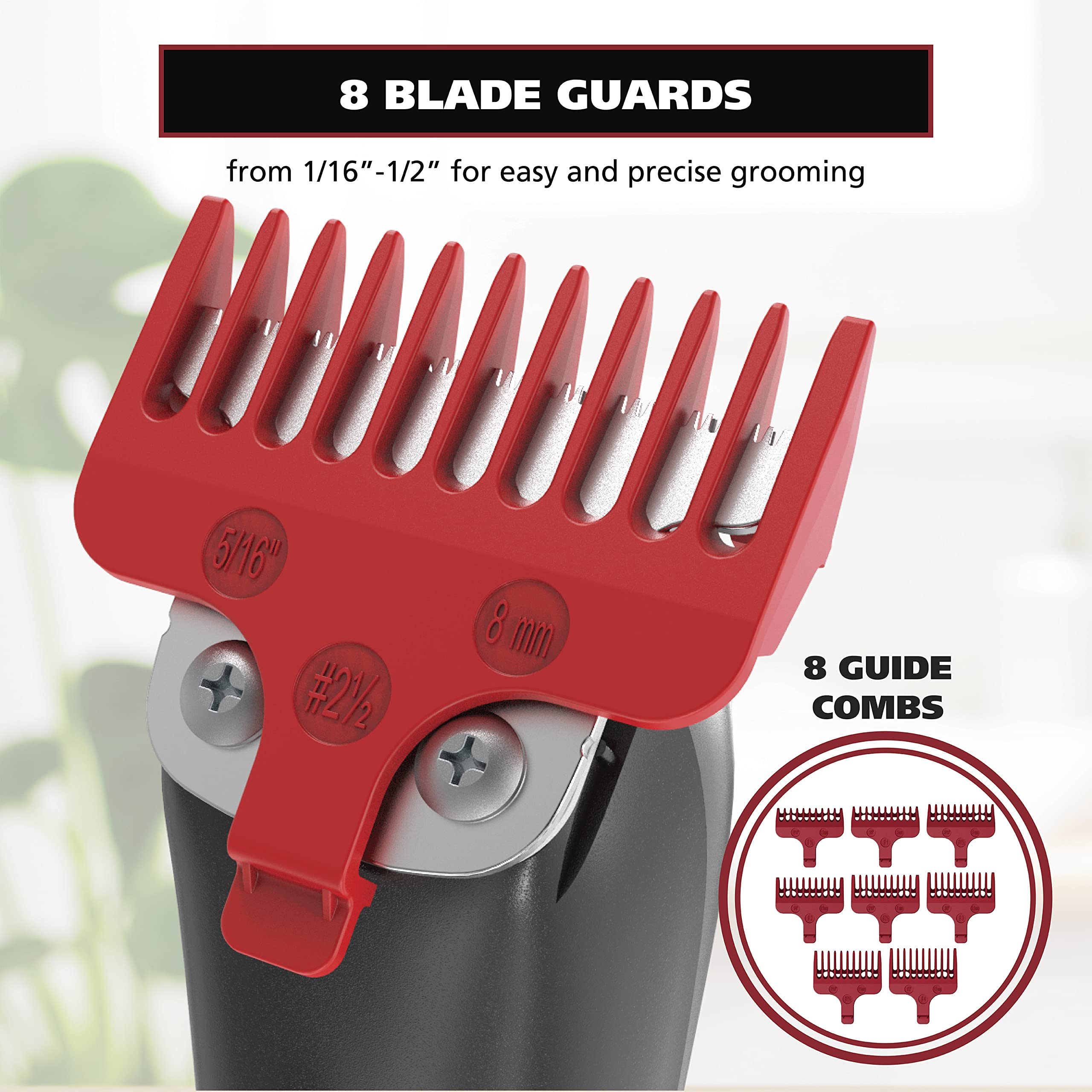 Foto 6 pulgar | Recortadora De Barba Wahl Edge Pro Bump Free Con Cable Para Hombre 9686-300 - Venta Internacional.