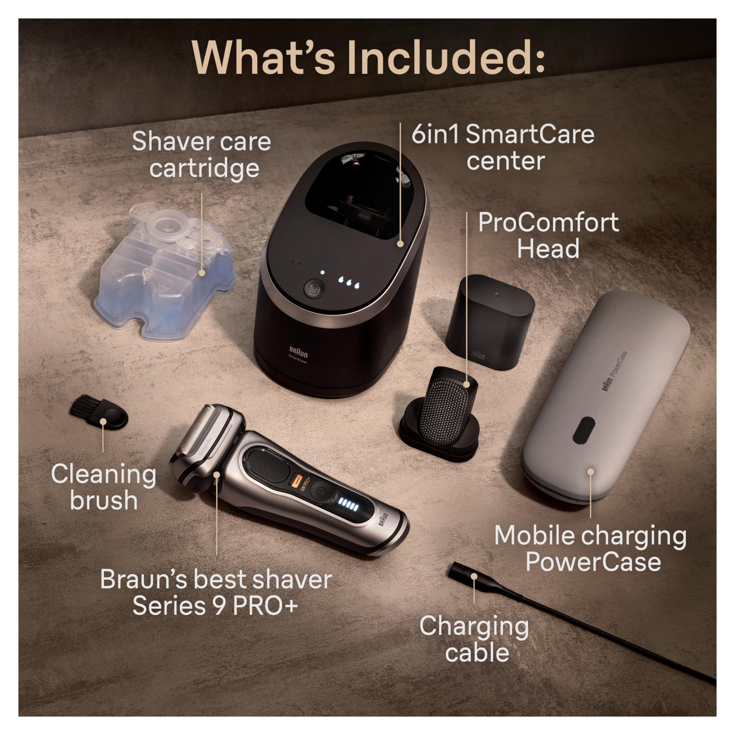 Foto 3 pulgar | Maquinilla De Afeitar Eléctrica Braun Series 9 Pro+ 9599cc Para Hombre - Venta Internacional.