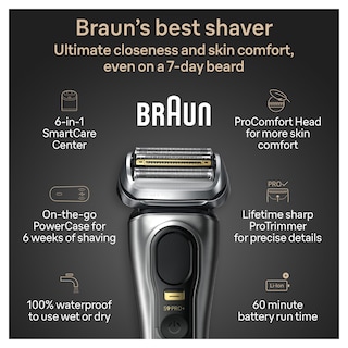 Foto 3 | Maquinilla De Afeitar Eléctrica Braun Series 9 Pro+ 9599cc Para Hombre - Venta Internacional.