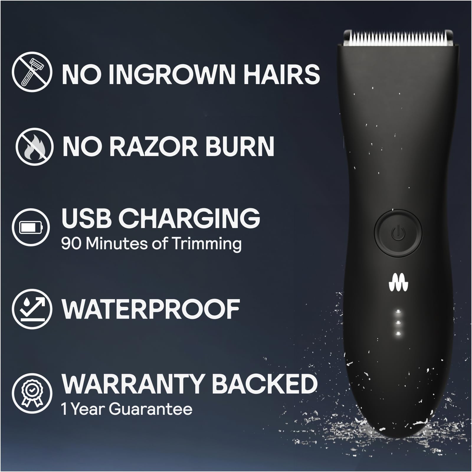 Foto 3 pulgar | Recortadora De Vello Corporal Meridian Para Hombre Manscape Waterproof - Venta Internacional.