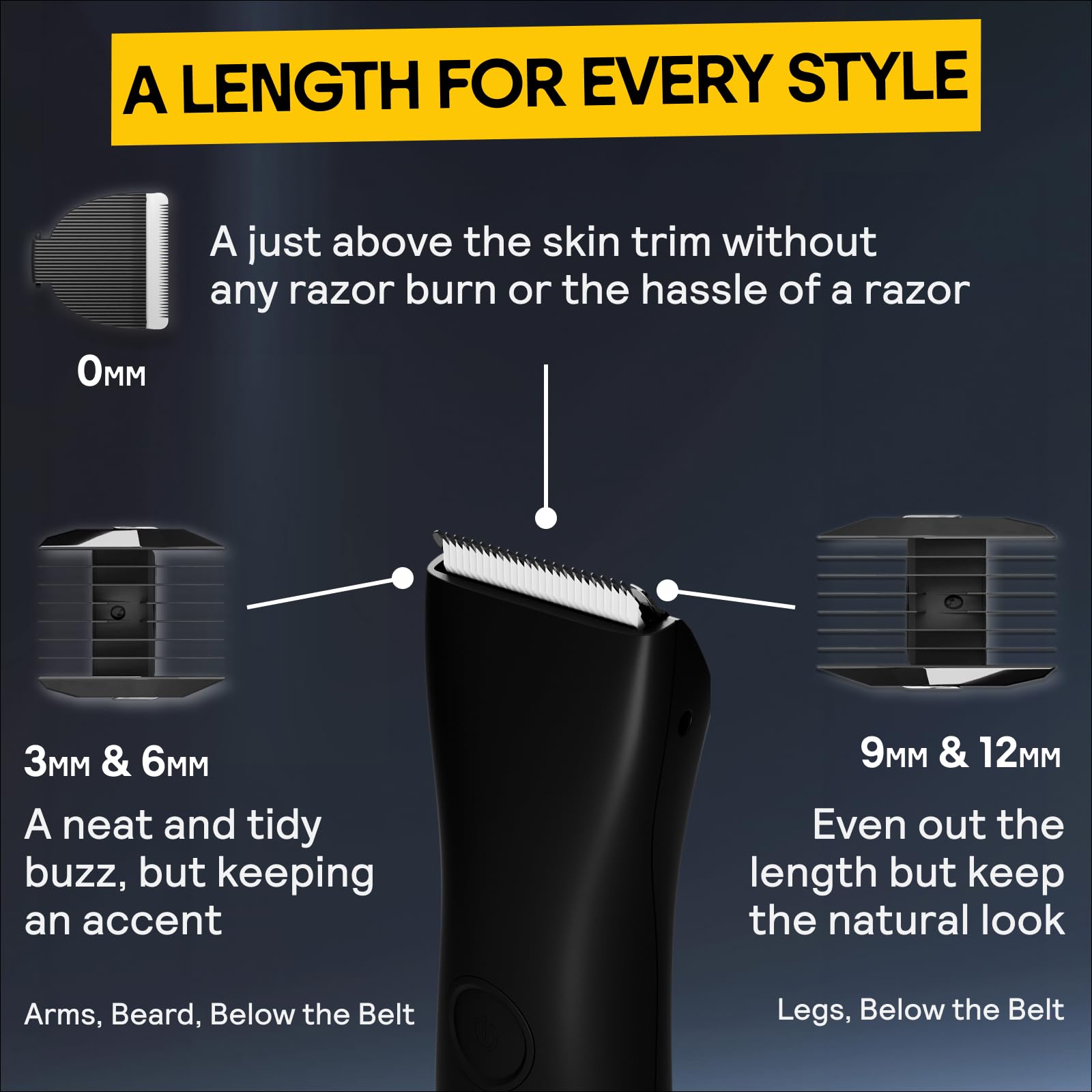 Foto 4 pulgar | Recortadora De Vello Corporal Meridian Para Hombre Manscape Waterproof - Venta Internacional.