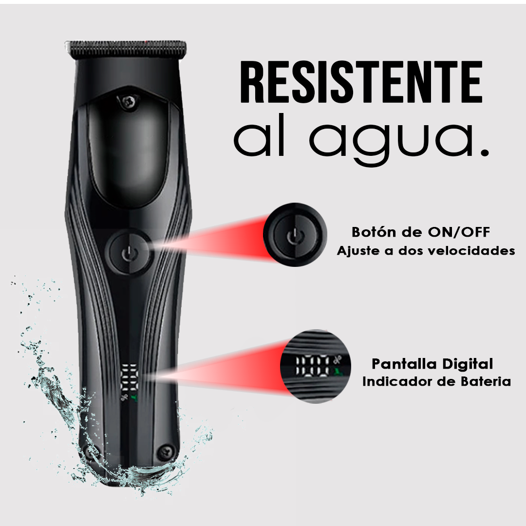 Foto 5 pulgar | Máquina Rasuradora Profesional 5 En 1 Para Corte De Cabello, Barba Y Bigote Eléctrica Con Diseño Ergonómico Y Cable U