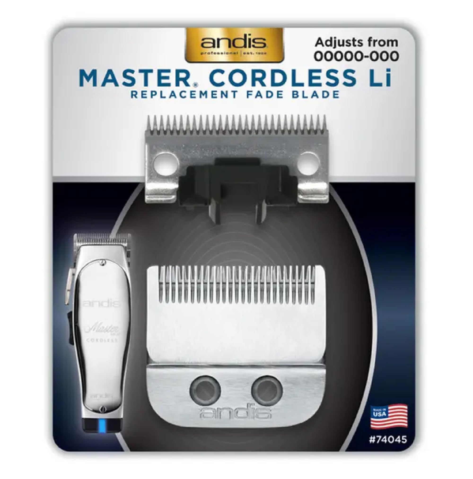 Foto 2 pulgar | Recambio Fade Blade Andis Master Cordless Li, Tamaño 00000-000 - Venta Internacional.