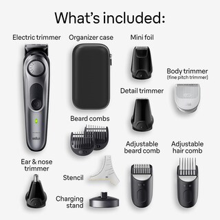 Foto 2 | Kit Trimmer Braun All-in-one Style Series 7 7420 Para Hombre - Venta Internacional.