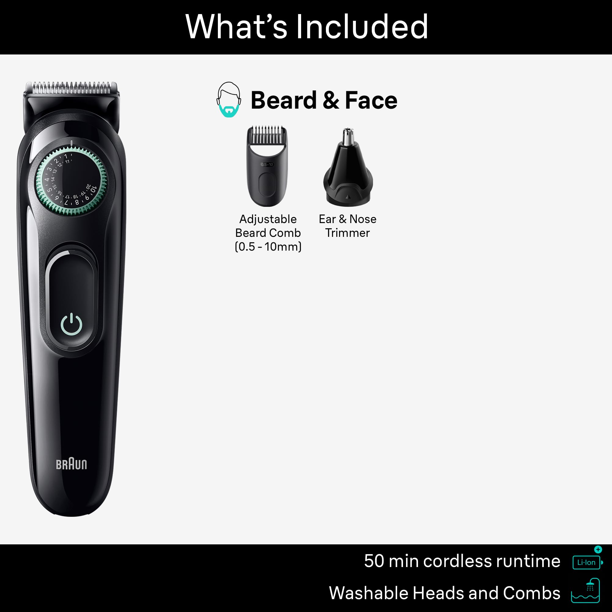 Foto 3 pulgar | Kit Trimmer Braun All-in-one Style Series 3 3430 Para Hombre - Venta Internacional.