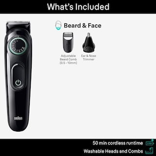 Foto 2 | Kit Trimmer Braun All-in-one Style Series 3 3430 Para Hombre - Venta Internacional.