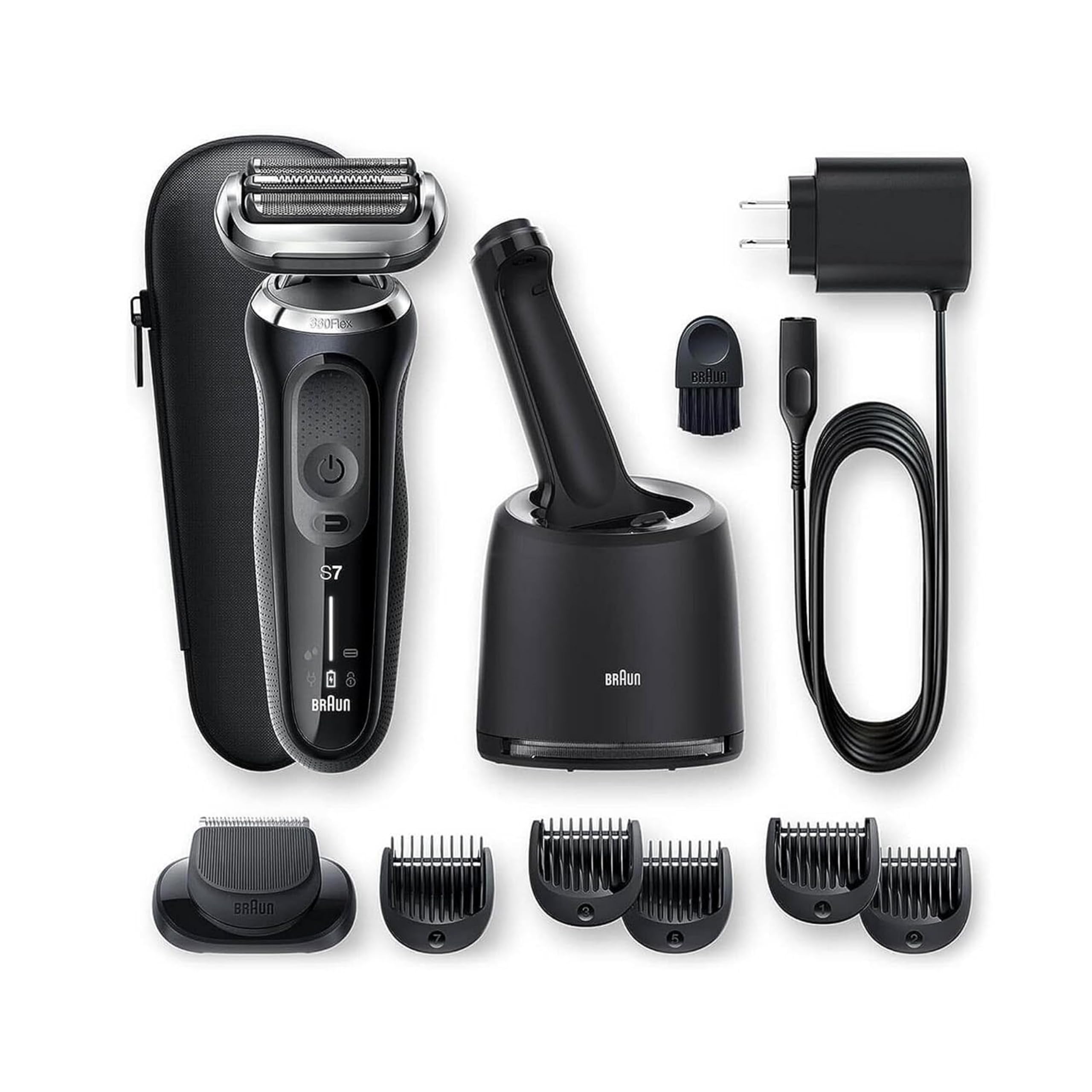 Maquinilla De Afeitar Eléctrica Braun Series 7 7075cc Para Hombre A Prueba De Agua - Venta Internacional.
