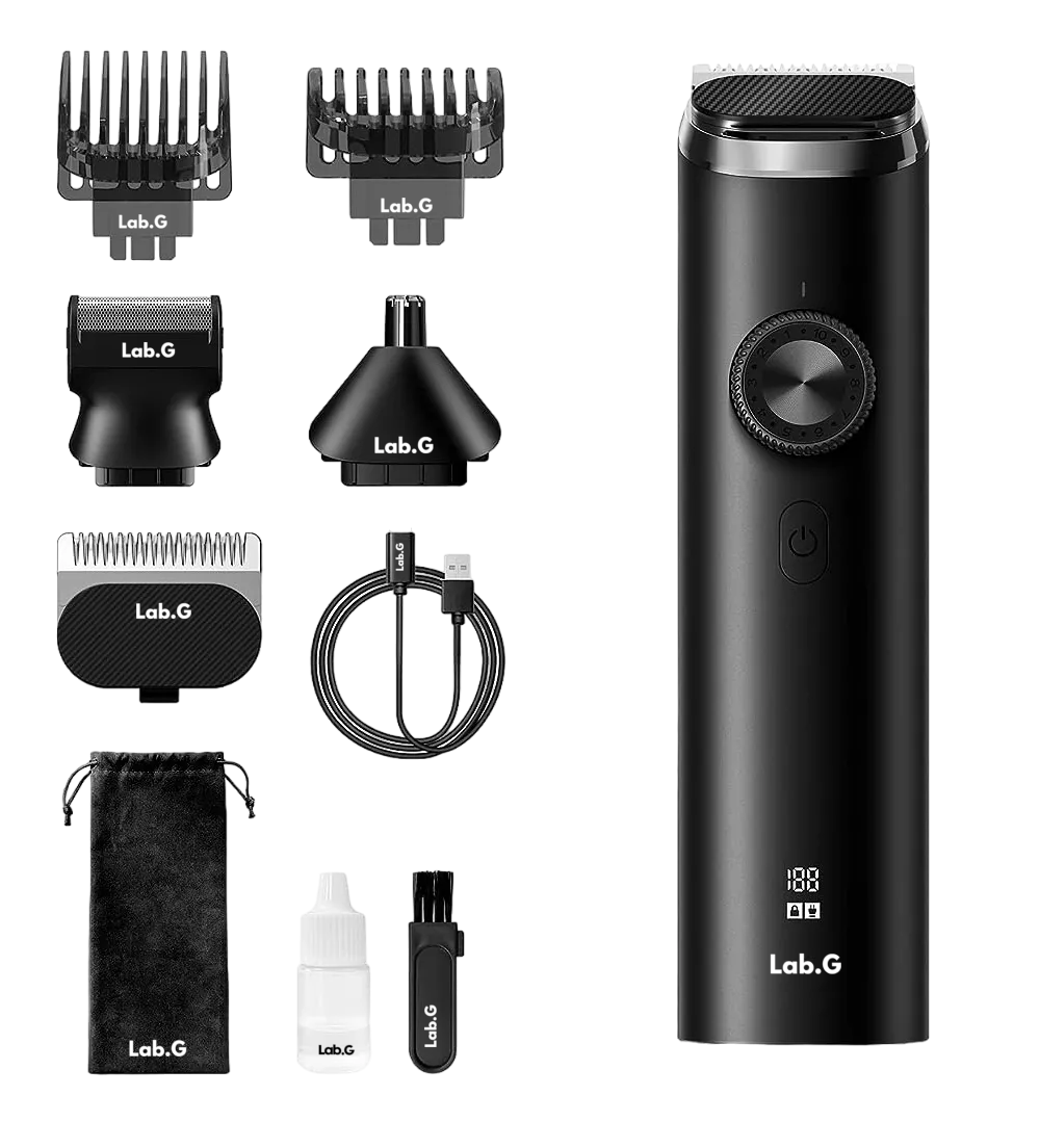 Foto 2 pulgar | Cortadora De Cabello Eléctrica Para Barba 8 En 1 Pelo De Nariz Color Negro