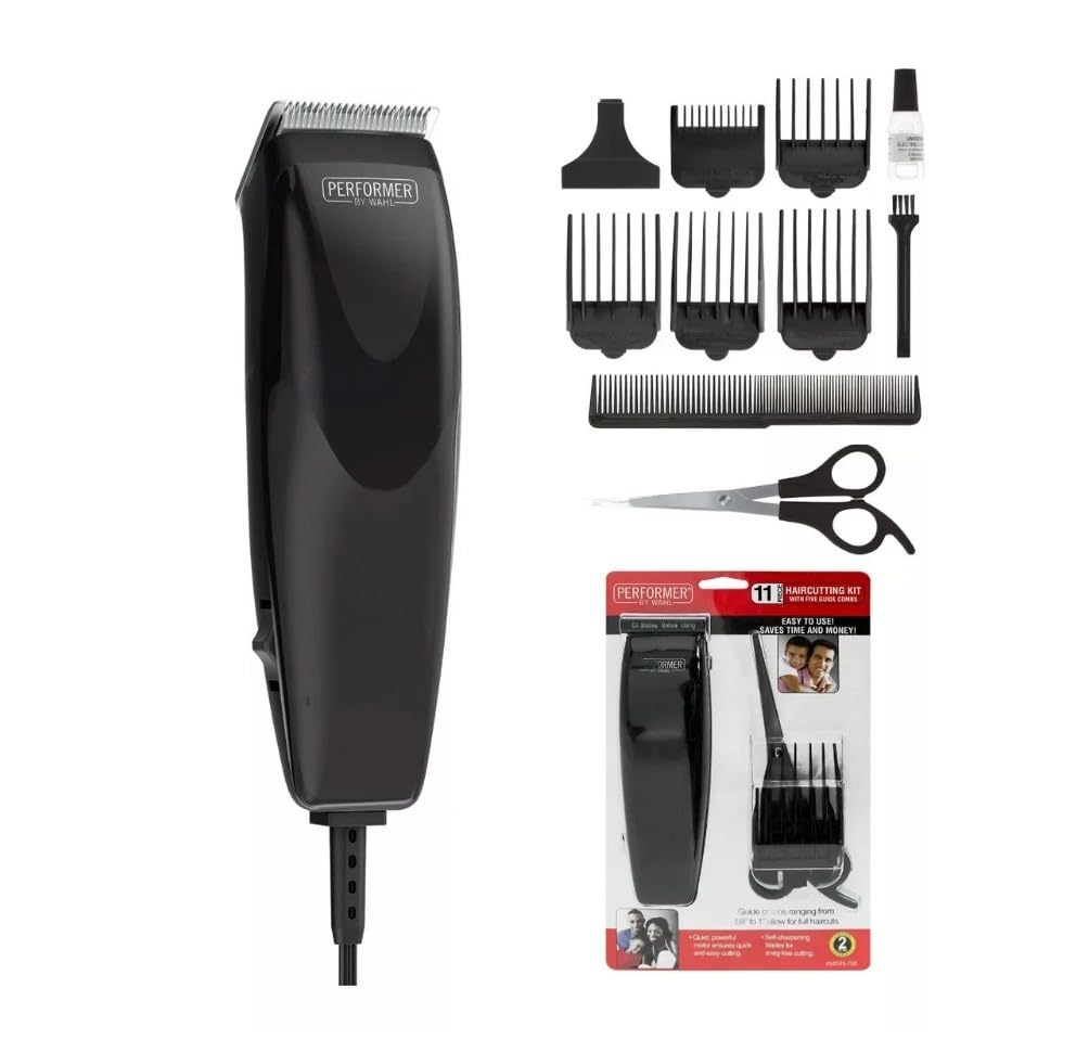 Foto 5 | Kit de Peluquería Wahl Performer 11 Piezas con 5 Peines Guía - Venta Internacional