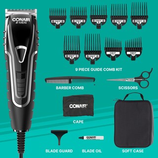 Foto 2 | Kit Cortadora de Cabello Conair 16 Piezas - Venta Internacional