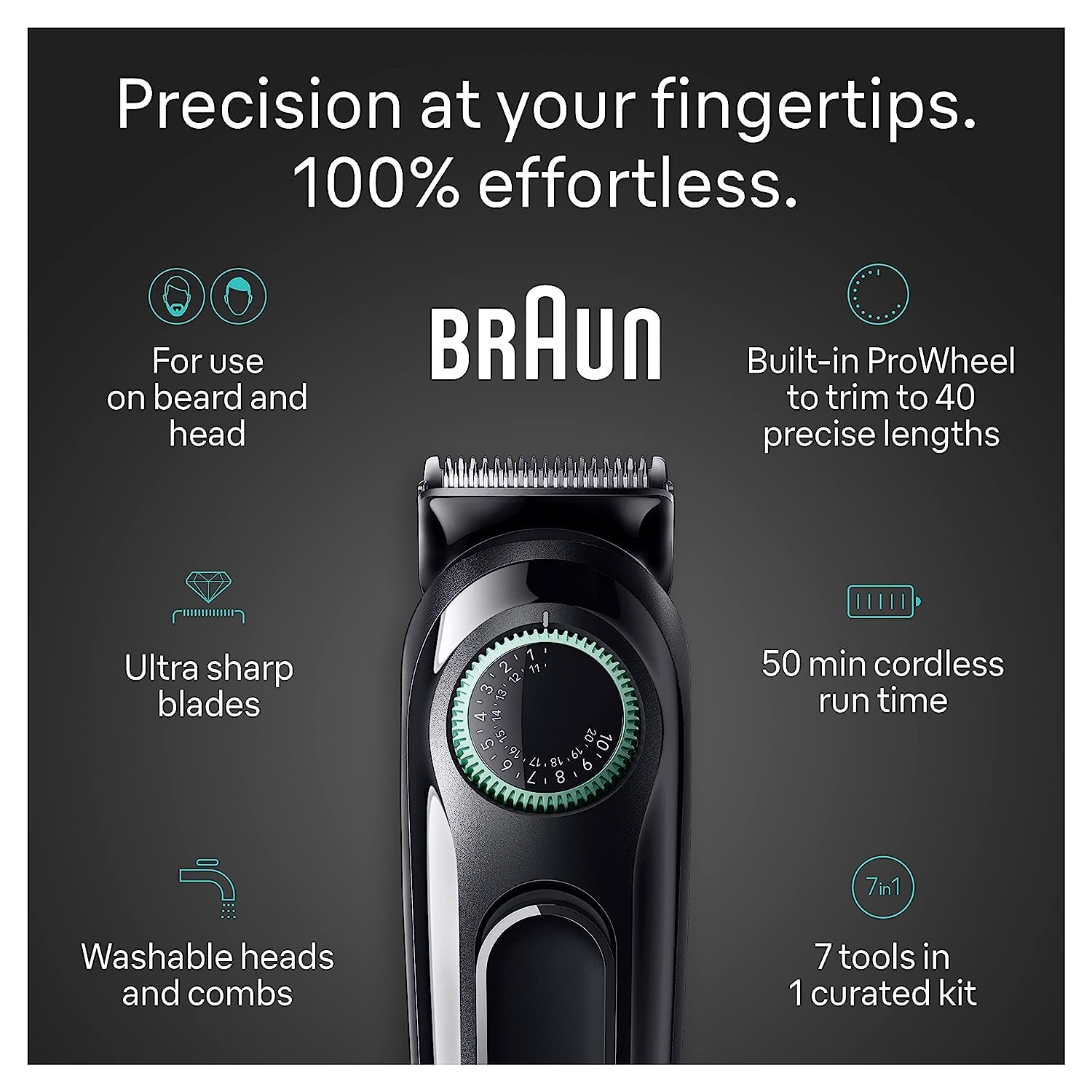 Foto 4 pulgar | Kit Trimmer Braun All-in-one Style Series 3 3470 Para Hombre - Venta Internacional.