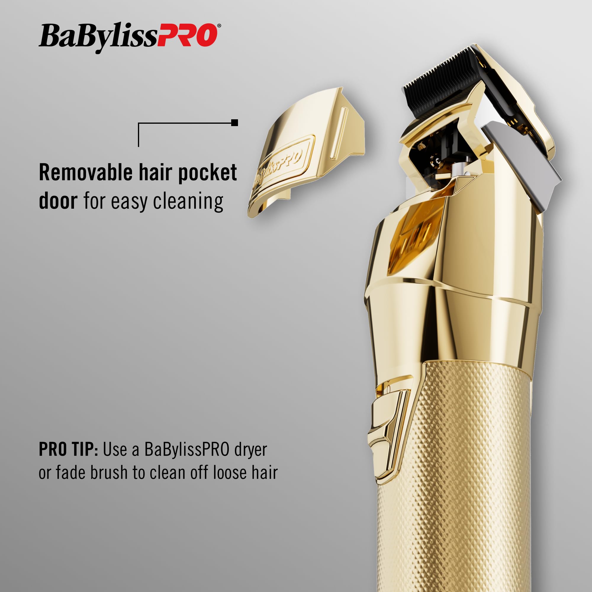 Foto 4 pulgar | Clipper Babylisspro Fxone Goldfx All Metal Con Batería - Venta Internacional.